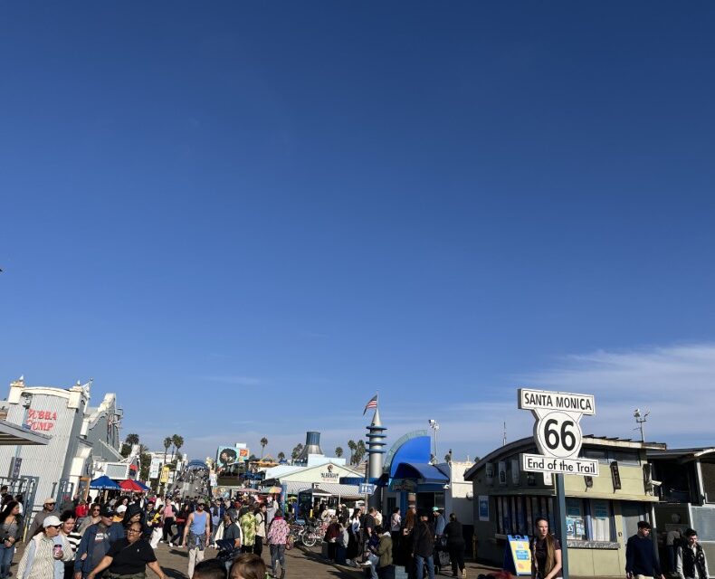 サンタモニカピア(サンタモニカにある桟橋&小さい遊園地)