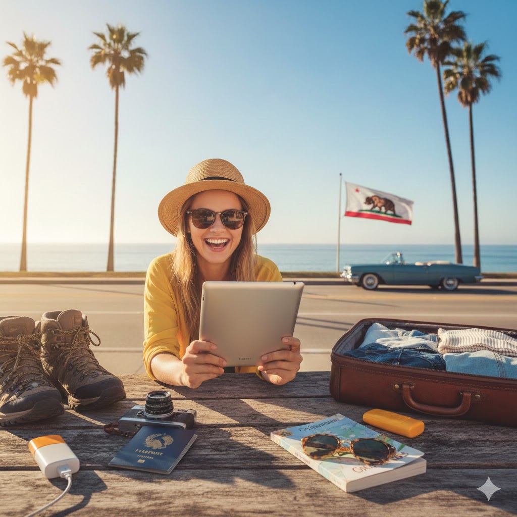 カリフォルニア旅行の準備 2026年版 旅の準備は大事です