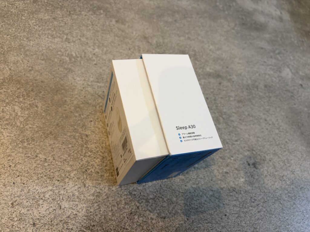 Anker Soundcore Sleep A30のパッケージ側面