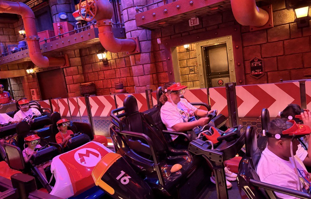 Universal Studios HollywoodのMario Kart Bowser’s Challenge