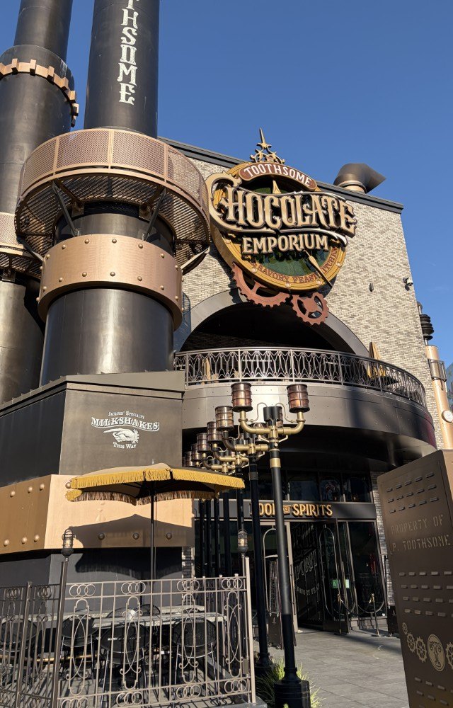 Universal CityWalkのThe Toothsome Chocolate Emporium外観
