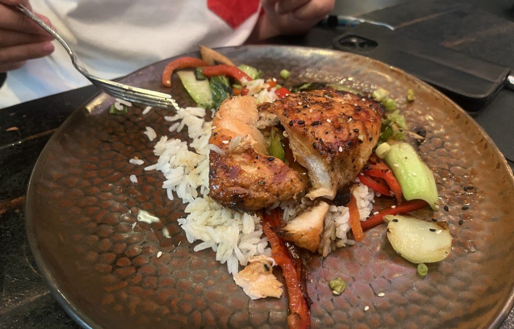 The Toothsome Chocolate Emporiumで注文したMiso Glazed Salmon