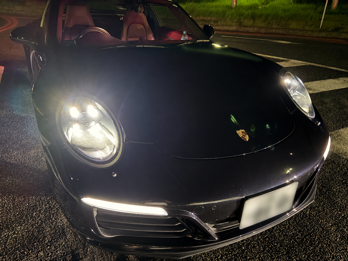 長距離走行で頑張るポルシェ911タルガ4
