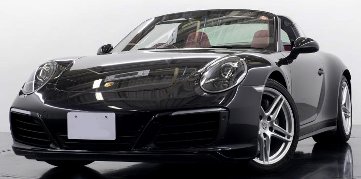 991後期 ポルシェ911タルガ4 フロント